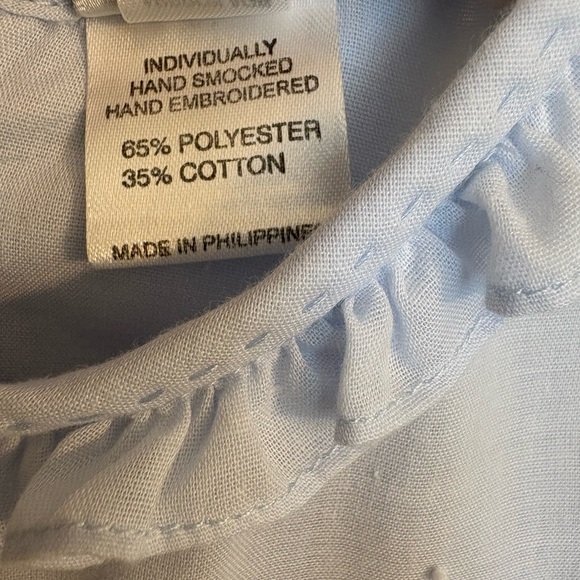 Sarah Louise Smocked Sleevless Girls Dress 4T - Picture 4 of 6